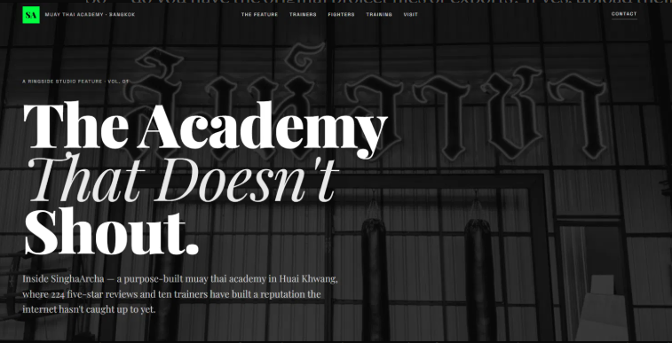 SinghaArcha website preview